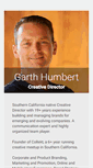 Mobile Screenshot of garthhumbert.com